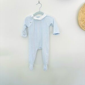 JACADI Blue Long Sleeve Bodysuit 💙